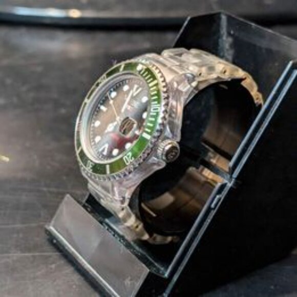 Super Rare Original VABENE MARINAIO OV601 Watch Clear Strap Water Resistant Wris - Picture 5 of 7